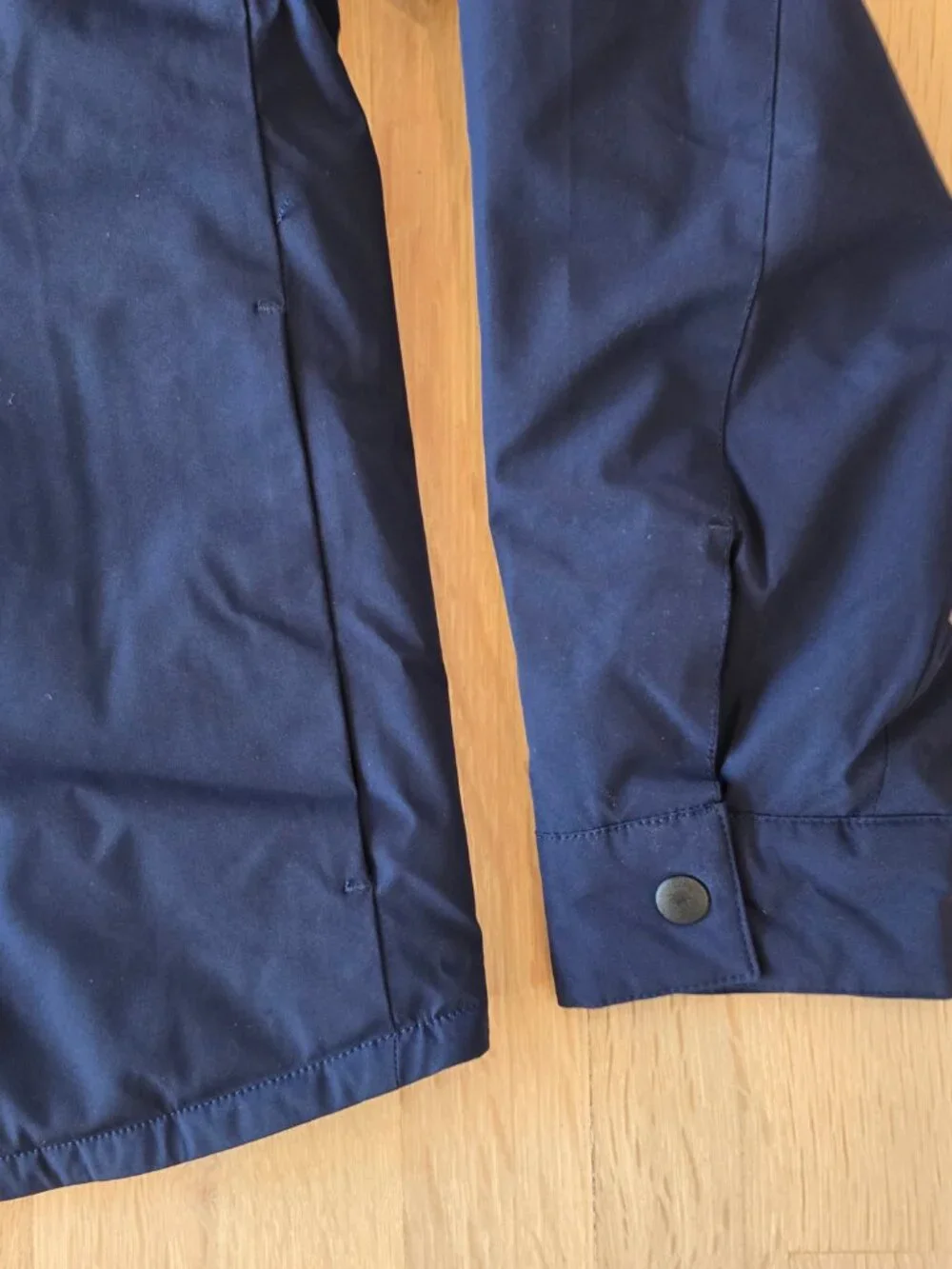 Banana Republic Navy Shirt Jacket Men's Small Snap Button Lined Coat